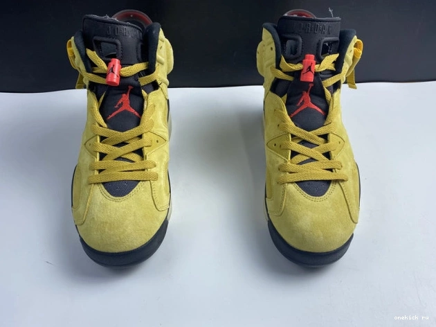 Rep Onekick JORDAN 6 X YELLOW SCOTT TRAVIS AIR CN1084-300 0602